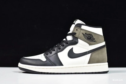 OG 555088-105 AIR 'DARK 1 JORDAN HIGH RETRO MOCHA' 0808